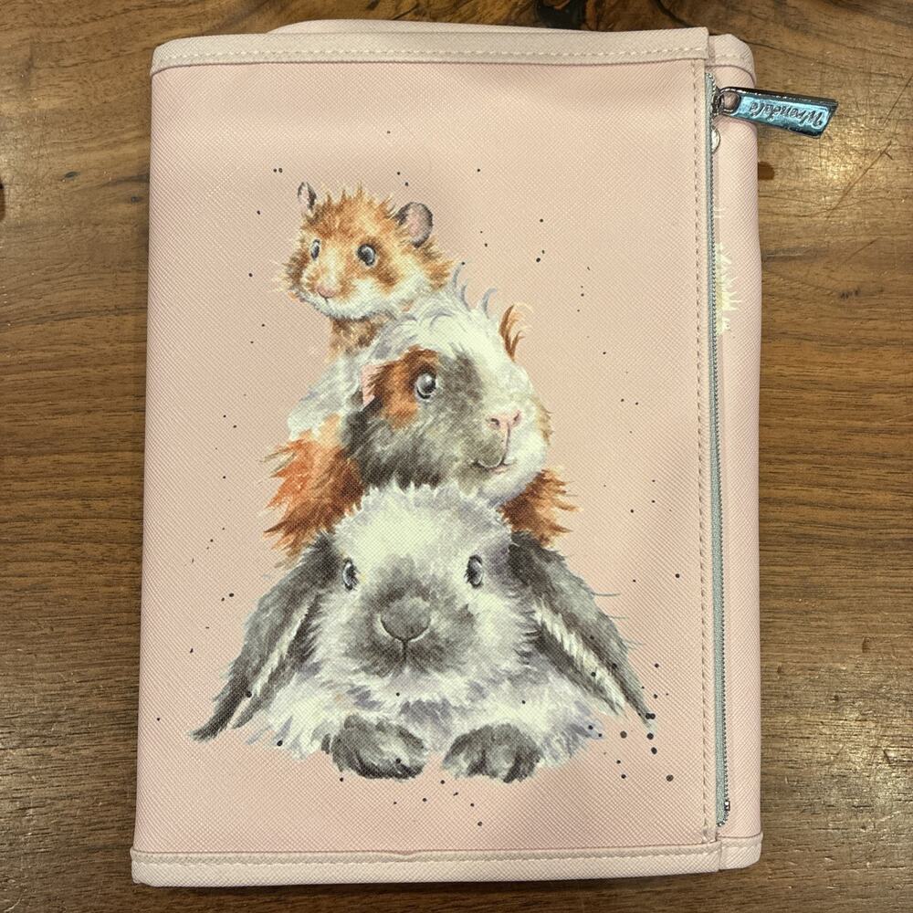 Wrendale Designs Piggy In The‎ Middle Notebook Wallet